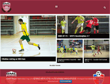 Tablet Screenshot of bmefutsal.hu